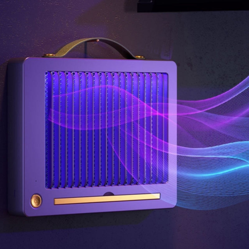 Rechargeable Purple Lamp UV Household Outdoor Camp Mosquito Killer Fly Catcher