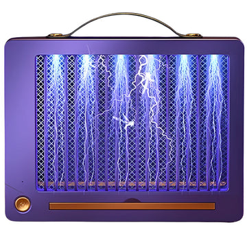 Rechargeable Purple Lamp UV Household Outdoor Camp Mosquito Killer Fly Catcher