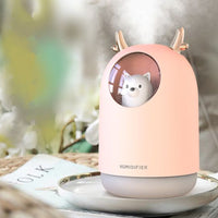 Portable Cute Mini Desktop Humidifier Air Spray Moisturizing Hydration Yoobao