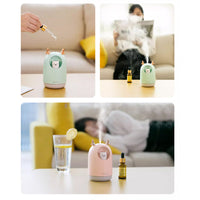 Portable Cute Mini Desktop Humidifier Air Spray Moisturizing Hydration Yoobao