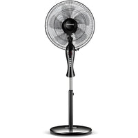 Electric Floor Fan Silent Moving Head Industrial Office Vertical Stand Fan AUX