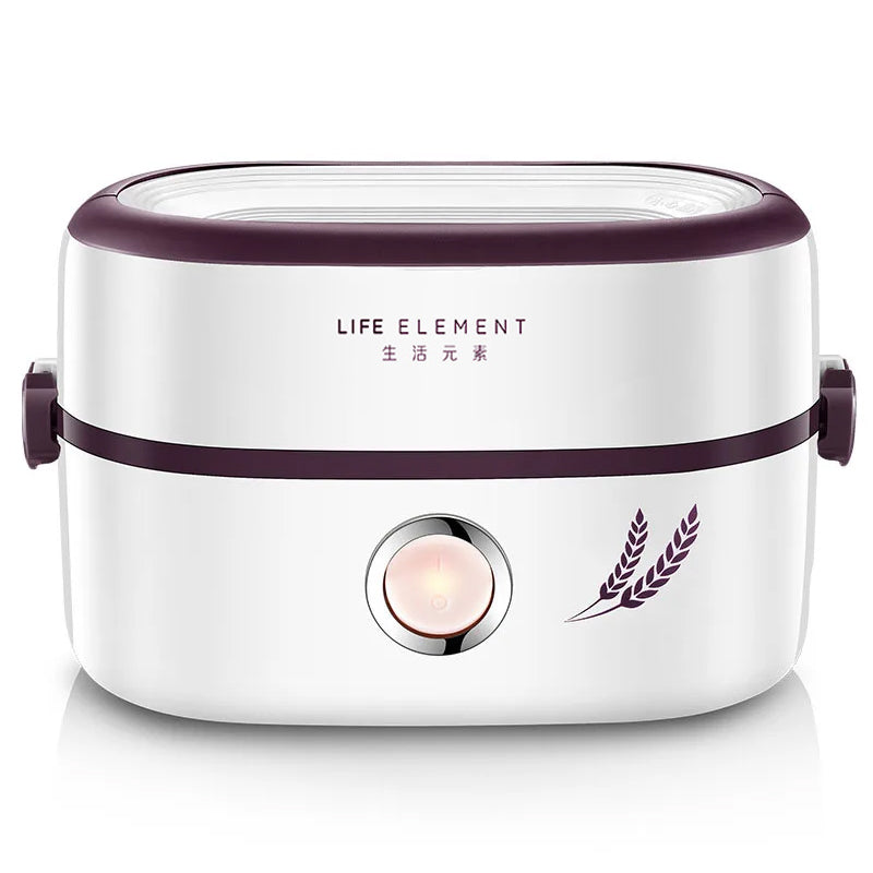 Heating Lunch Box Portable Multi-function Electric Insulation Food Rice Bucket