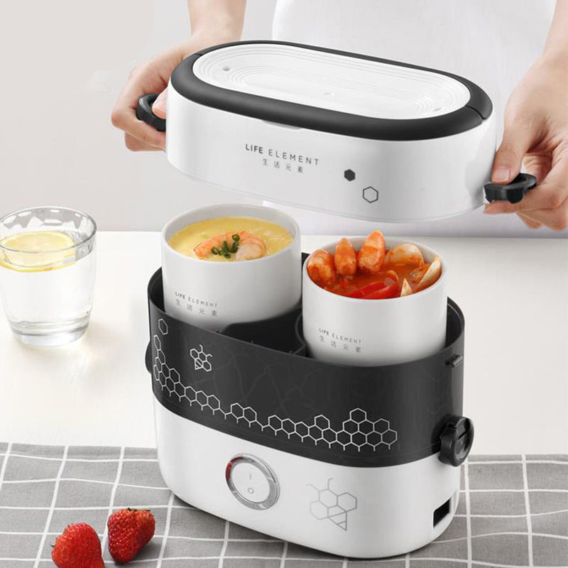 Heating Lunch Box Portable Multi-function Electric Insulation Food Rice Bucket