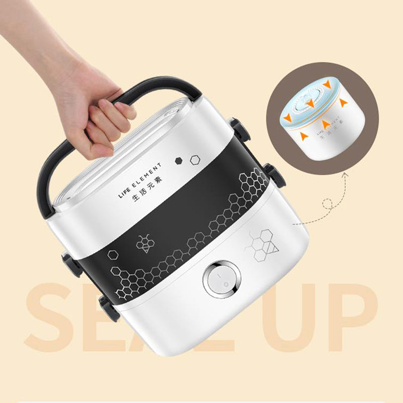 Heating Lunch Box Portable Multi-function Electric Insulation Food Rice Bucket