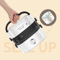 Heating Lunch Box Portable Multi-function Electric Insulation Food Rice Bucket