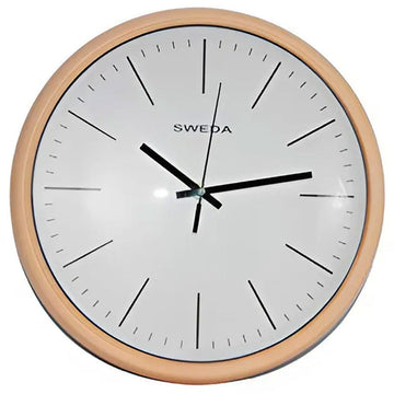 Wall Glass Clock Boards Teal Beach Kitchen Home Office Precise Quartz SWEDA
