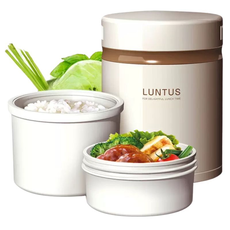 Stainless Vacuum Double Layer Thermal Insulation Lunch Box ASVEL HLB-B600