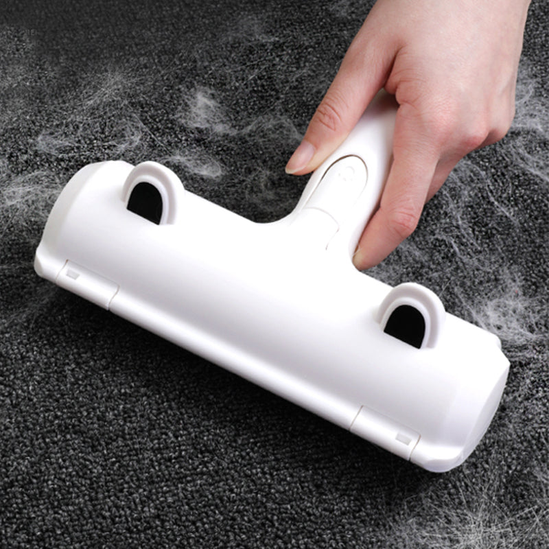 Pet Dog Cat Hair Remover Roller Self Cleaning Clothes Sofa Fur