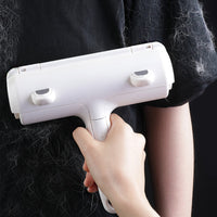 Pet Dog Cat Hair Remover Roller Self Cleaning Clothes Sofa Fur