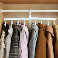 Multi-functional Foldable Hanger Storage Rack Hanging Drying Clothes Support