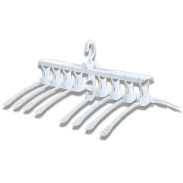 Multi-functional Foldable Hanger Storage Rack Hanging Drying Clothes Support