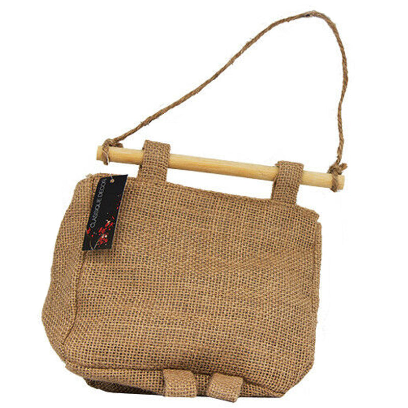 Wall Hanging Ornament Storage Bag Home Decor Cotton Fabric Cloth