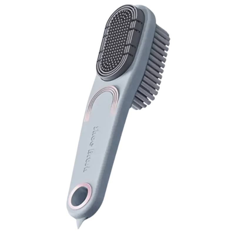 Double-sided Rubber Shoe Brush Soft Bristles Clothes Shoe Brushes Care Specialized Brush Waterproof Dirt Removal Cleaning Tool