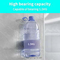 Wall Mount Floating Shelves Acrylic Clear Mini Adhesive Shelf for Living Room, Bathroom, Bedroom