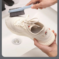 Double-sided Rubber Shoe Brush Soft Bristles Clothes Shoe Brushes Care Specialized Brush Waterproof Dirt Removal Cleaning Tool